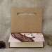 Wooden Invitation Card Half Fold Invitation Pink Wedding Card Customized